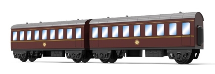 Hornby R9372 - 00 - 2-tlg. Set Personenwagen Hogwarts Express